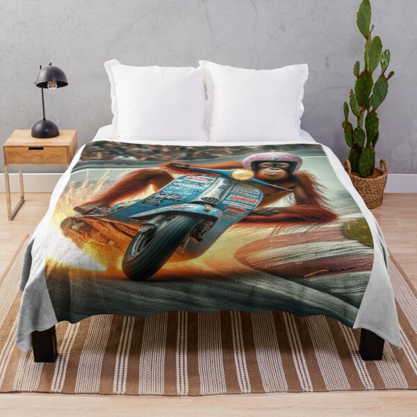 Item preview, "Ape-X Speed: Orangutan on the Throttle!" designed and sold by Print Fiction.