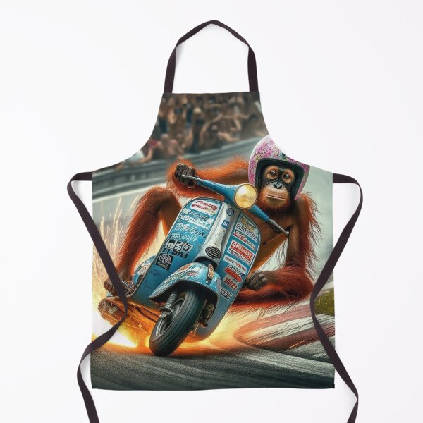 Item preview, "Ape-X Speed: Orangutan on the Throttle!" designed and sold by Print Fiction.