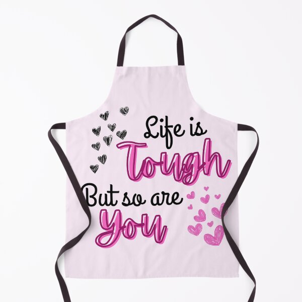 Item preview, Life Is Tough But So Are You – Motivational Quote Design designed and sold by Aesthetic St1ckers.