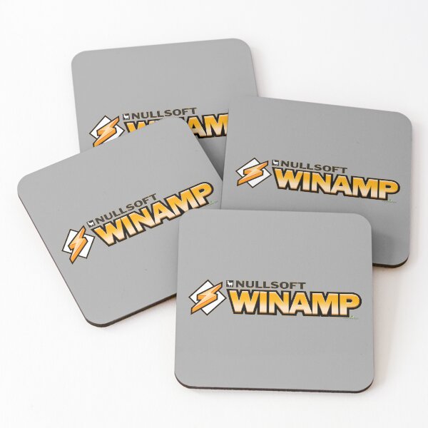Item preview, WINAMP Nullsoft Retro MP3 player sticker tshirt 01 designed and sold by OuterShellUK.