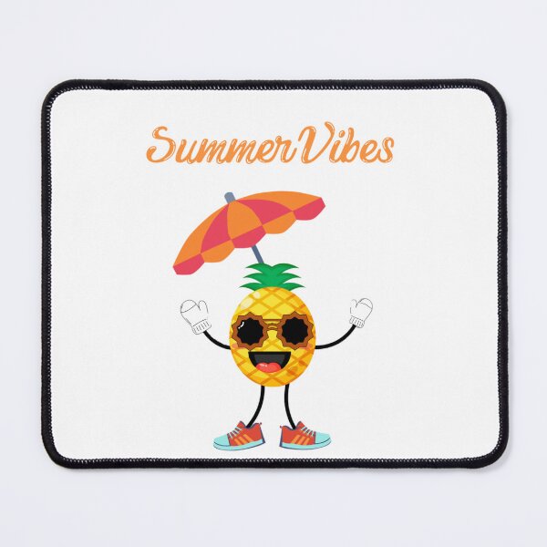 Item preview, Cool Pineapple Summer Vibes – Funny Cartoon Fruit Character designed and sold by B-M-Store.
