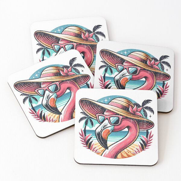 Item preview, Flamingo Paradise — Chill Vibes Only designed and sold by AwesomeBeyondLimits.