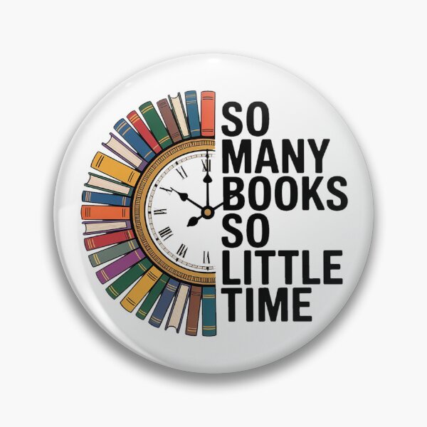 Artikelvorschau, so Many Books, So Little Time – Cute Book Lover Reading Quote entworfen und verkauft von Love Between Pages.