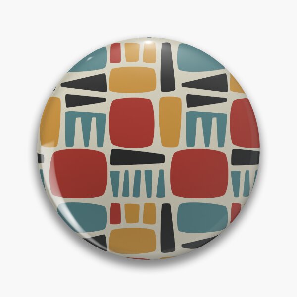 Item preview, Ritmo retro: bloques abstractos de mediados de siglo designed and sold by Angry Swan Designs.