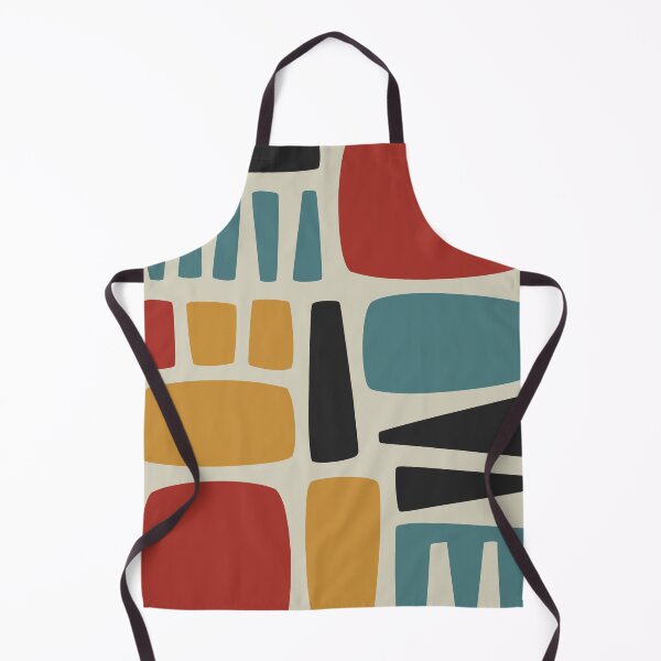 Item preview, Retro Rhythm – Abstract Mid-Century Blocks designed and sold by Angry Swan Designs.