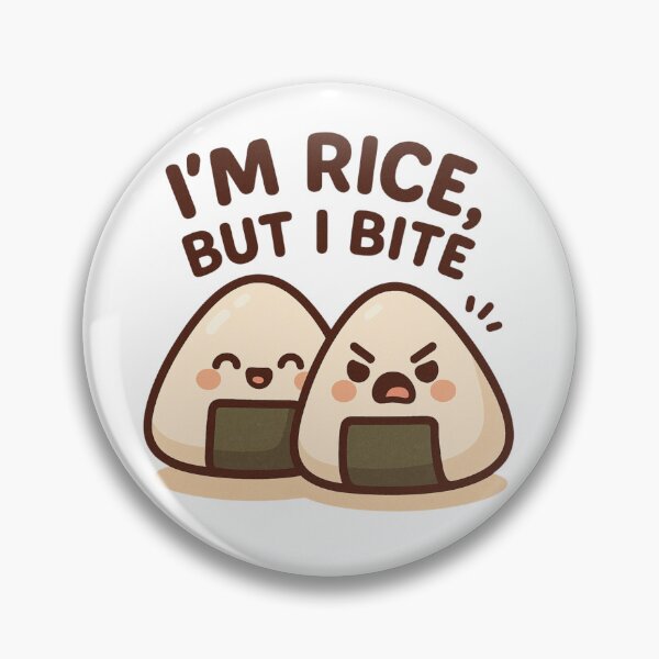 Item preview, Onigiri I'm rice but I BITE designed and sold by RuntyRAWR.
