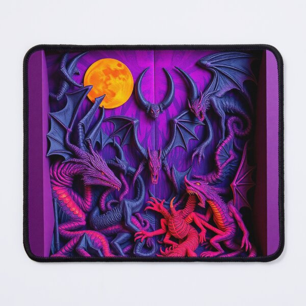 Item preview, A Hellscape of biblical proportions cool Satanic artwork designed and sold by Vintage Designs +.
