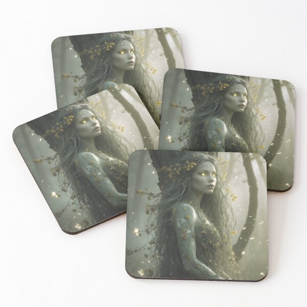 Item preview, Virgo Dryad – Mystical Forest Spirit Zodiac Art designed and sold by LaLi-Designs.