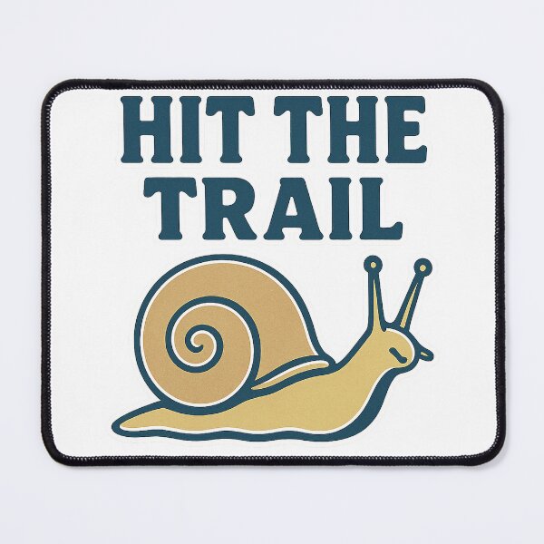 Item preview, Hit the Trail snail designed and sold by SunkenAbyss.