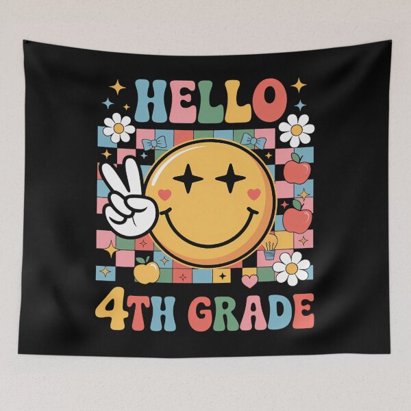 Item preview, 4th Grade For Boys Girls Teacher Fourth Grade Back to School designed and sold by brynatshop.