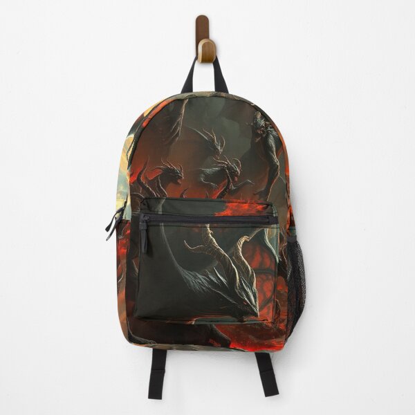 Item preview, A Hellscape of biblical proportions cool Satanic artwork designed and sold by Vintage Designs +.