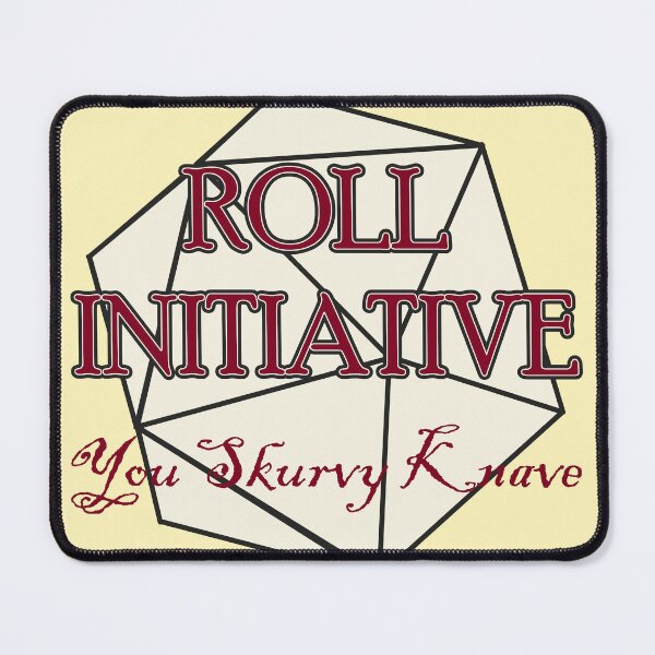 Item preview, Roll Initiative Skurvy Knave designed and sold by TheatreGoblin.