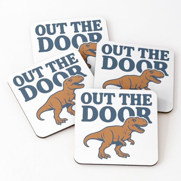 Item preview, Out the Door dinosaur designed and sold by SunkenAbyss.
