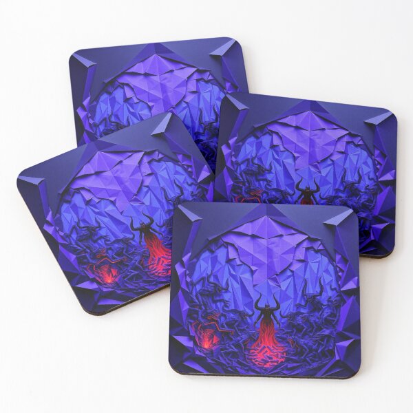 Item preview, A Hellscape of biblical proportions cool Satanic artwork designed and sold by Vintage Designs +.