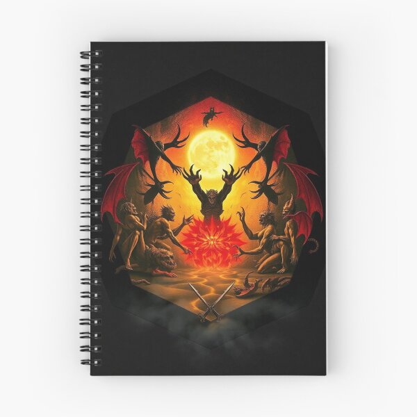 Item preview,  A Hellscape of biblical proportions cool Satanic artwork designed and sold by Vintage Designs +.
