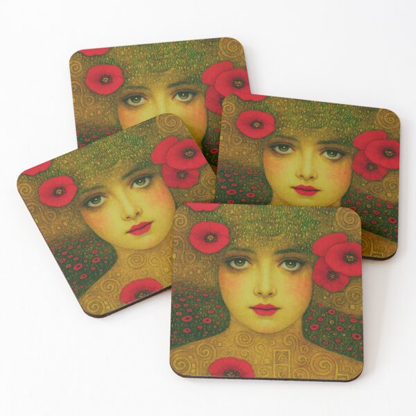 Item preview, Golden floreal girls #4 designed and sold by Iracebeth_Art.