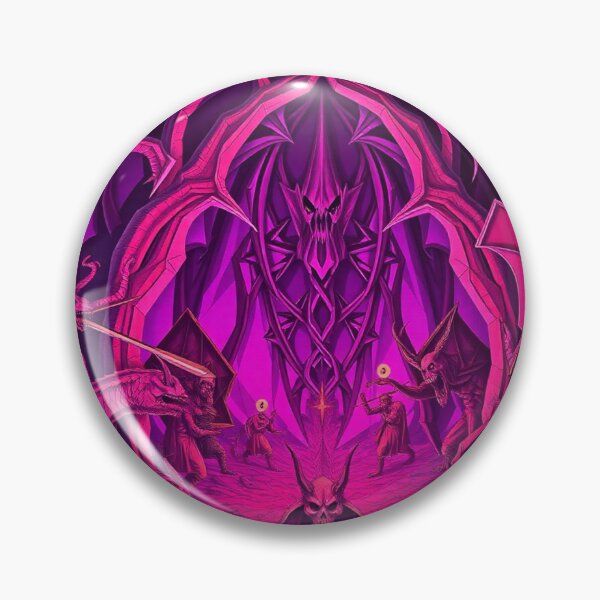 Item preview,  A Hellscape of biblical proportions cool Satanic artwork designed and sold by Vintage Designs +.