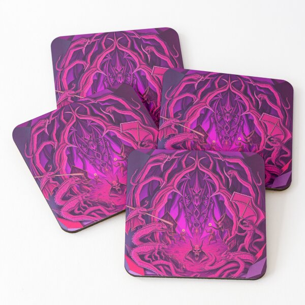 Item preview,  A Hellscape of biblical proportions cool Satanic artwork designed and sold by Vintage Designs +.