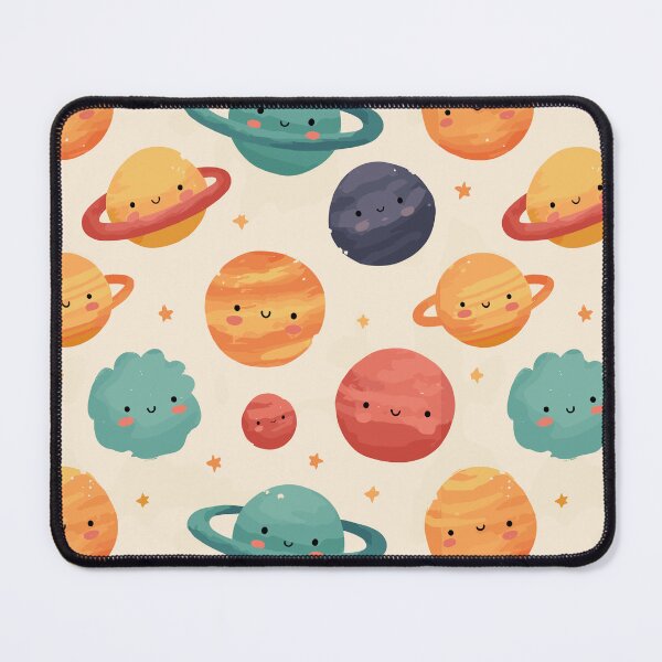 Item preview, Whimsical Planets Pattern designed and sold by bapupa.