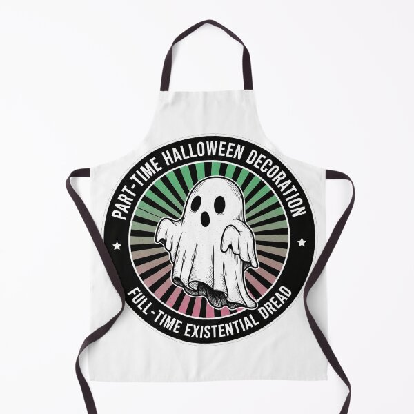Item preview, Part Time Halloween Decoration Full Time Existential Dread Ghost designed and sold by Owcomm.