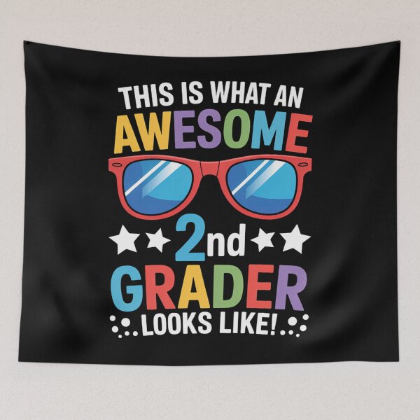 Item preview, Back to School 2nd Grade Awesome Second Grader Looks Like designed and sold by brynatshop.