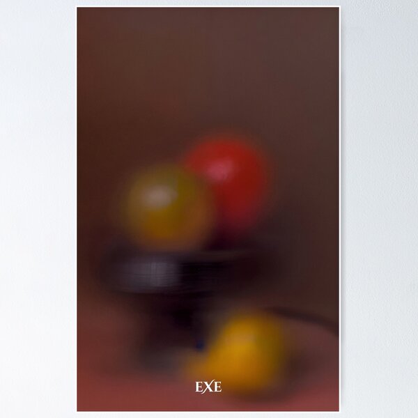 Item preview, Abstract Still Life in Warm Tones – Soft Focus Fruit Composition designed and sold by immarkoffartexe.