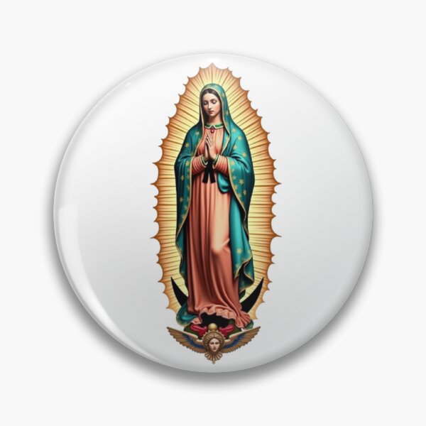 Item preview, Our Lady of Guadalupe – Vintage Catholic T-Shirt Design designed and sold by Holy Ink.