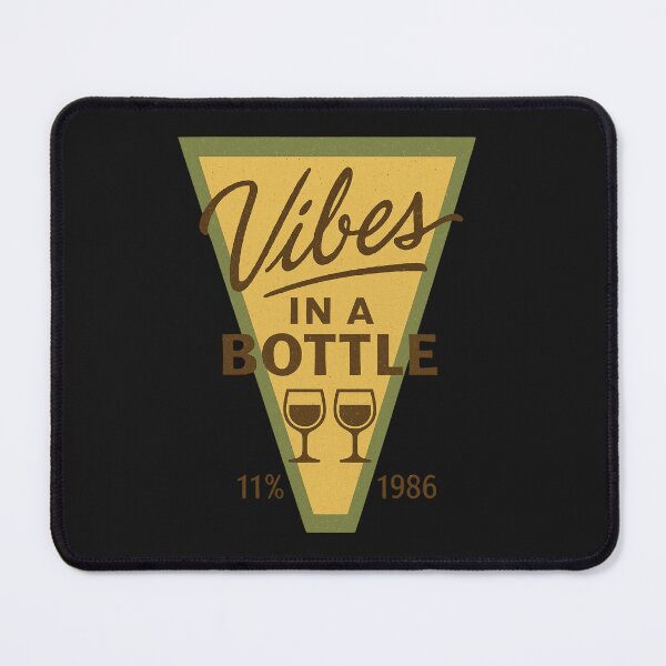 Item preview, Vibes in a Bottle – Retro 1986 Party Design designed and sold by LBDesignR.