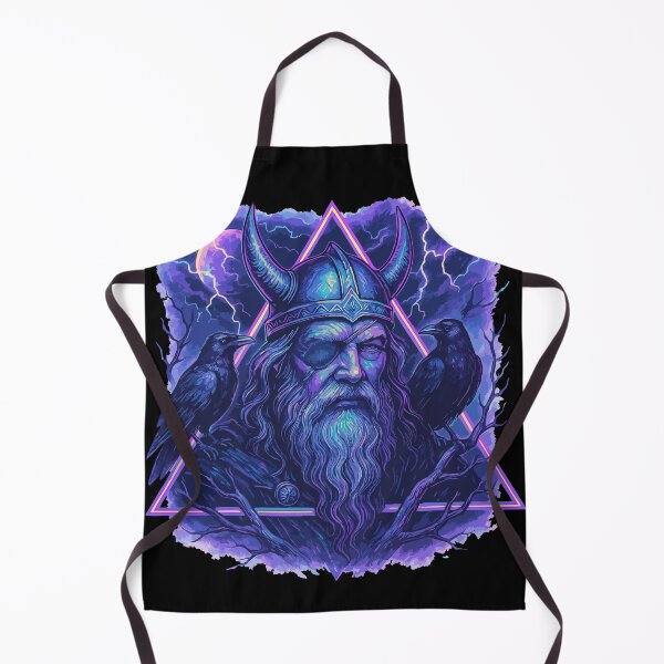 Item preview, Odin Hugin y Munin Valhalla Vaporwave designed and sold by TomFrontierArt.