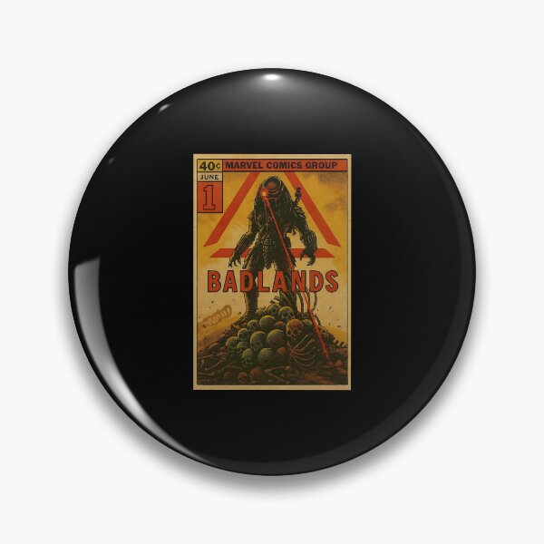 Item preview, Predator Badlands Retro Comic Style Sci-Fi Artwork designed and sold by AS94 Creative Designs.