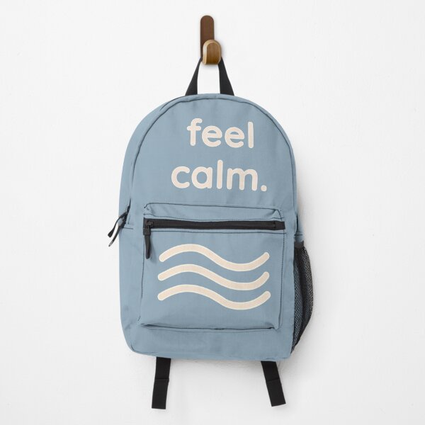 Item preview, Feel Calm – Cozy Minimal Quote for Mindful Living designed and sold by HelloPumpui.