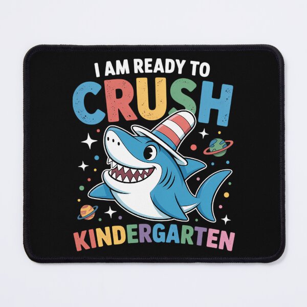 Item preview, Shark Back to School I'm Ready To Crush Kindergarten designed and sold by brynatshop.