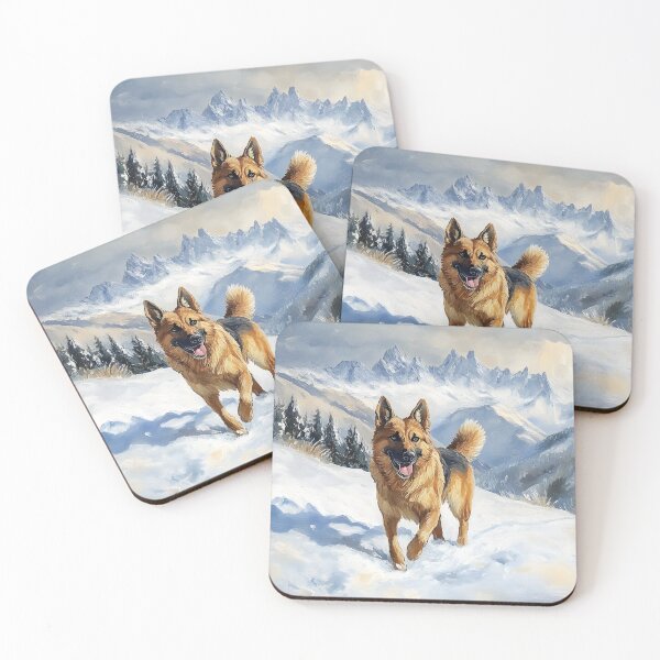 Item preview, Alsatian shepherd designed and sold by ArtfulPlay.