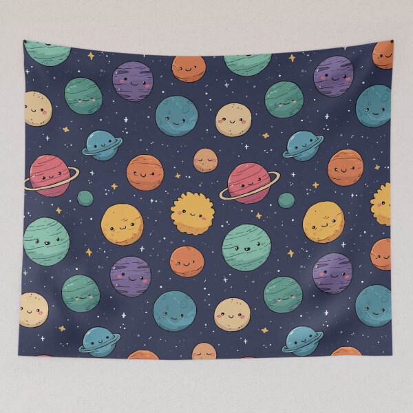 Item preview, Cosmic Planets Pattern designed and sold by bapupa.