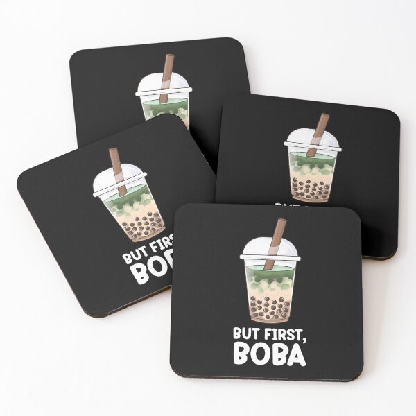 Item preview, But First Boba Funny Bubble Tea Lover Saying designed and sold by KD Merch.
