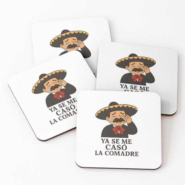 Item preview, Mariachi Crying Sticker - My comadre is already married designed and sold by cxcolatte .