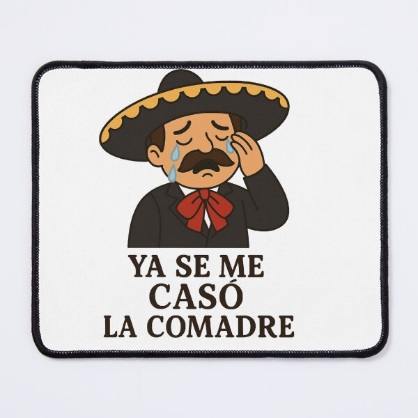 Item preview, Mariachi Crying Sticker - My comadre is already married designed and sold by cxcolatte .