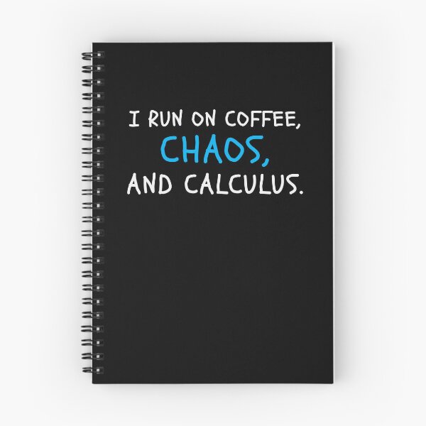 Item preview, I run on coffee and chaos Mathematics design designed and sold by jazzydevil.