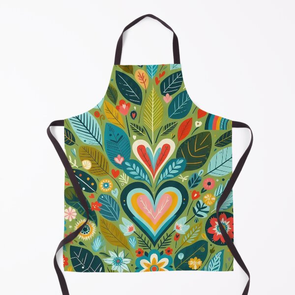 Item preview, Tropical Jungle Plant Life - Scandinavian Folk Art by heidiannemorris © designed and sold by FOLK ART FUSION by heidiannemorris.