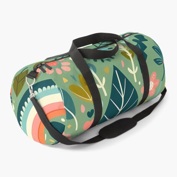 Item preview, Peaceful Tropical Jungle Leaves - Scandinavian Folk Art by heidiannemorris © designed and sold by FOLK ART FUSION by heidiannemorris.