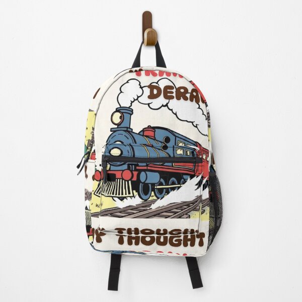 Item preview, Thought Train Derailed – Funny ADHD & Brain Fog Design designed and sold by Quirk & Calm Studio.