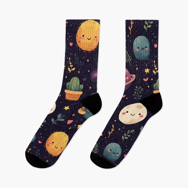 Item preview, Whimsical Space Pattern designed and sold by bapupa.