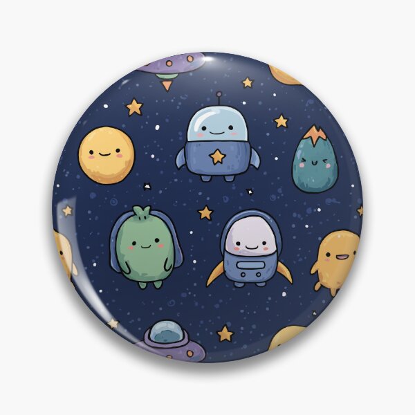 Item preview, Cute Space Pattern designed and sold by bapupa.
