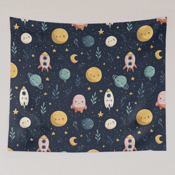 Item preview, Dreamy Space Pattern designed and sold by bapupa.