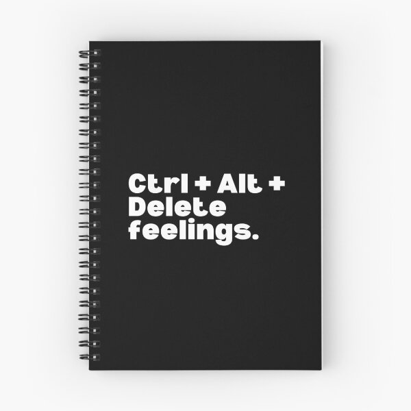 Item preview, Ctrl + Alt + Delete feelings. designed and sold by SWETA HALDER.