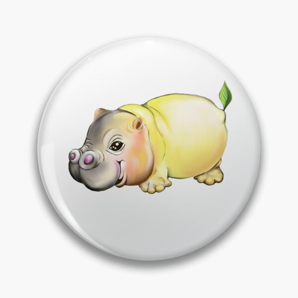 Item preview, Hippo lemon designed and sold by IrinaZak.