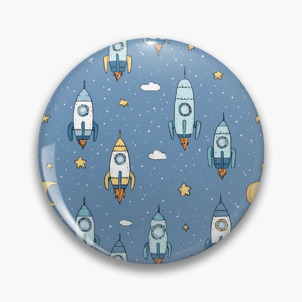 Item preview, Space Rocket Pattern designed and sold by bapupa.