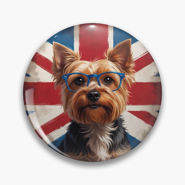 Item preview, Patriotic yorkshire terrier lover UK flag england designed and sold by jackoslimited.