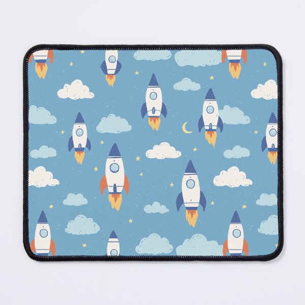 Item preview, Starry Space Rocket Pattern designed and sold by bapupa.