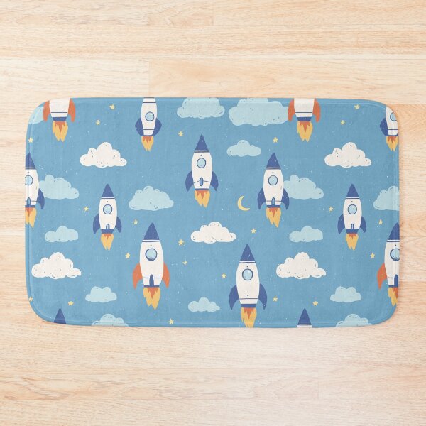 Item preview, Starry Space Rocket Pattern designed and sold by bapupa.